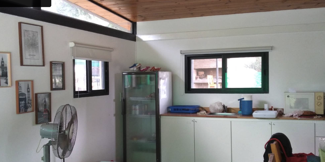 Pileta y áreas comunes - La Delfina Cabañas